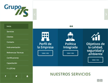 Tablet Screenshot of grupo-its.com